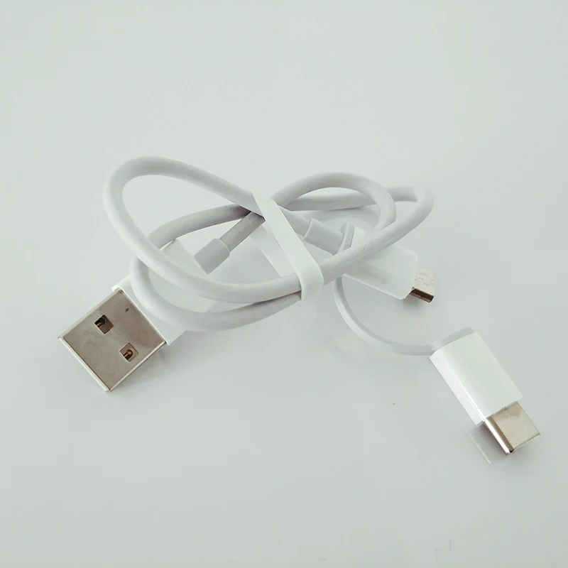 Xiao mi USB 2 в 1 2в1 кабель mi cro usb type C Быстрый зарядный кабель для power bank mi 9 8 9T 6 A2 A1 redmi NOTE 8 7 K20 pro