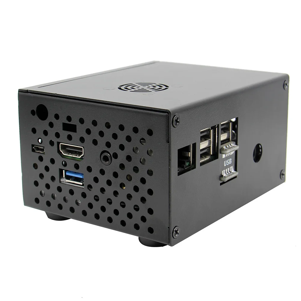 Raspberry Pi X820 V3.0 SSD и HDD SATA хранения доска с металлической Чехол комплект, X820 доска+ Корпус+ Мощность переключатель+ набор охлаждающего вентилятора