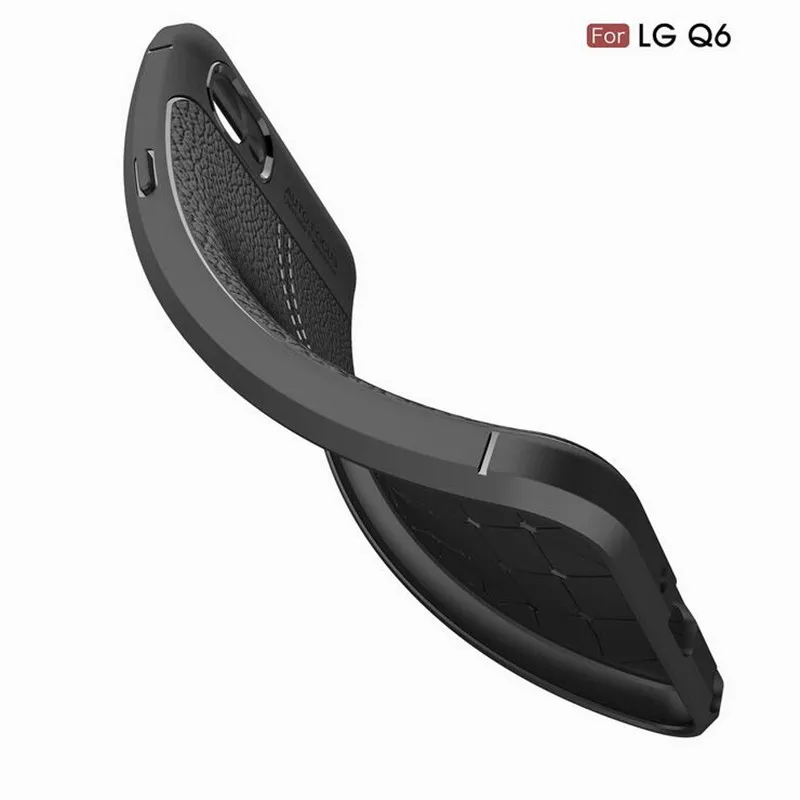 DR.DESIRE Ultra Slim Phone Cases For LG Q6 Plus V30 Luxury Soft Silicone Gel Cover Shockproof Coque X600 X600K |