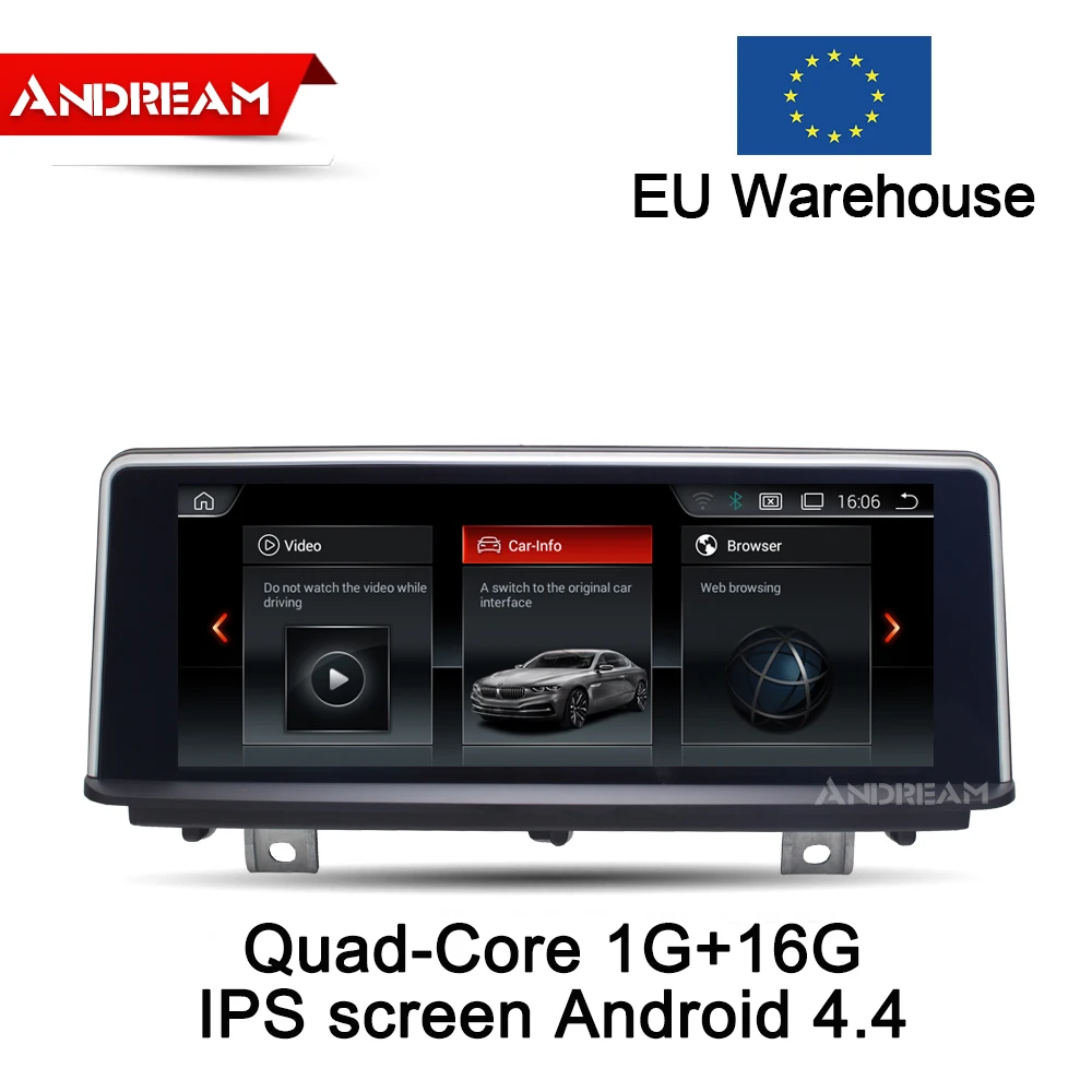 10 25 &quotчетырехъядерный Android 4 2G + 16G ips для BMW серии 3 F30 F31 F34 F32 F33 F36 gps навигационный