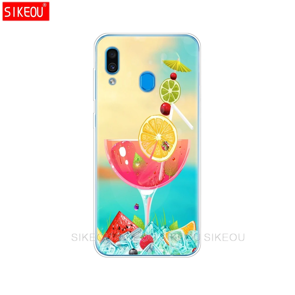Чехол для samsung Galaxy A20 чехол A20E полиуретан) и силикона с откидной крышкой для samsung A20 20 A205F A20E A202F чехол Мягкие Чехлы бамперы - Цвет: 33637