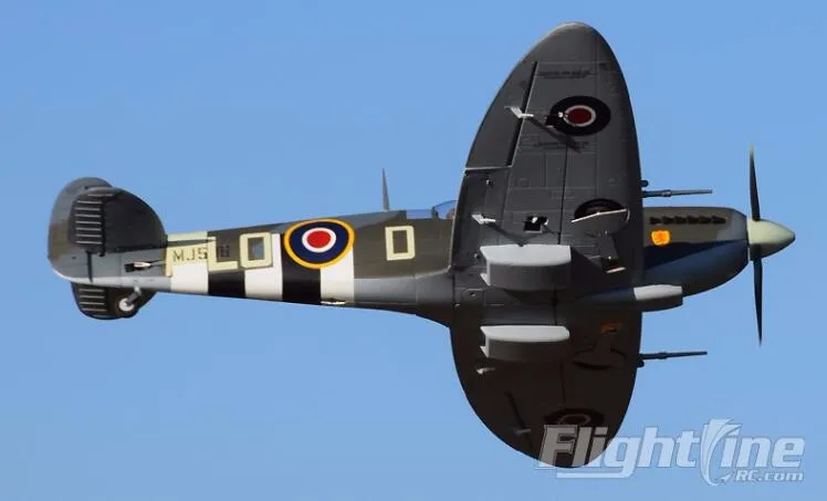 Радиоуправляемая модель самолета Freewing Flightline 1200 мм wingspan Spitfire KIT