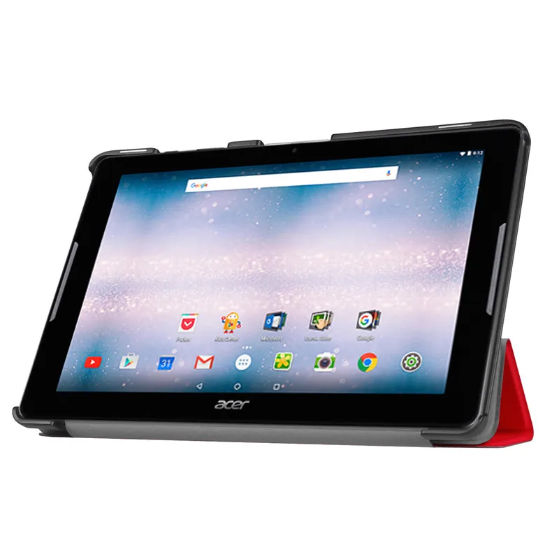 Чехол TopArmor для Acer Iconia one 10 B3-A30 откидной Tab A3-A40 Tablet 3 Fold Stand PU кожаный чехол |