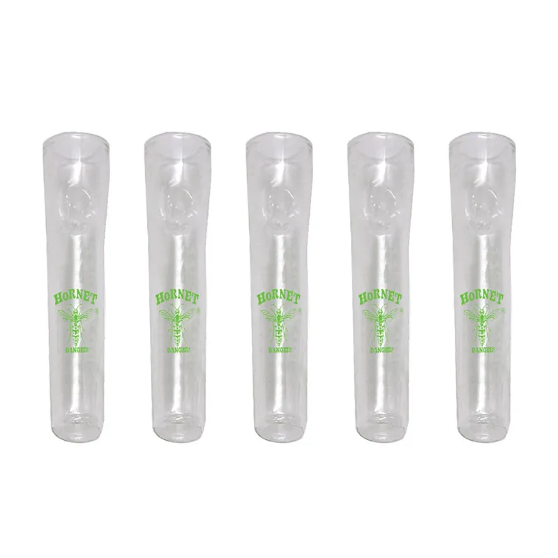 Clear-Bees HORNET 5X конусный многоразовый и Очищаемый стеклянный фильтр советы конус художника рот советы экологически чистый круглый многократного использования прокатки стекла советы - Цвет: Clear-Bees