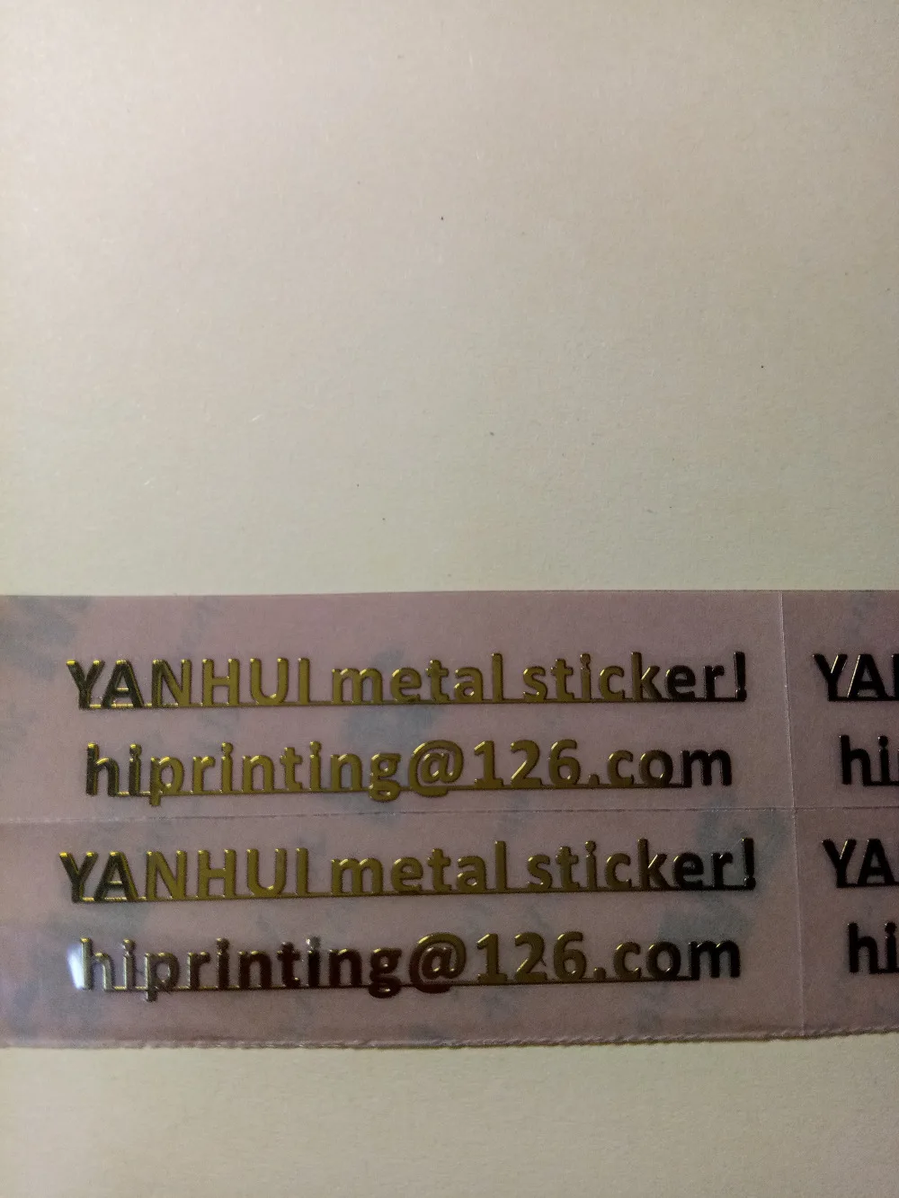 

33x5mm nicke; metal silver color sticker custom