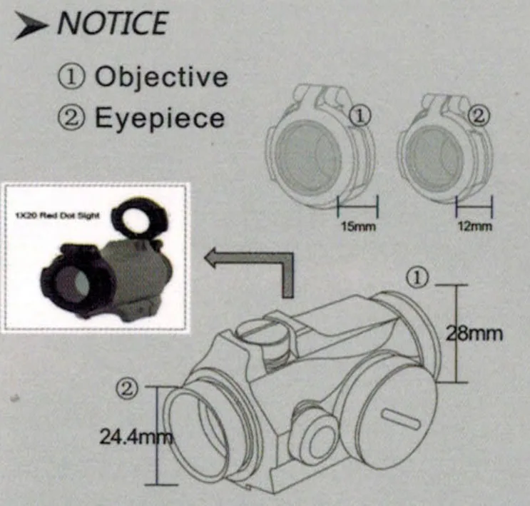Тактическая полимерная откидная крышка для T2 red dot sight охотничий прицел Чехлы аксессуары