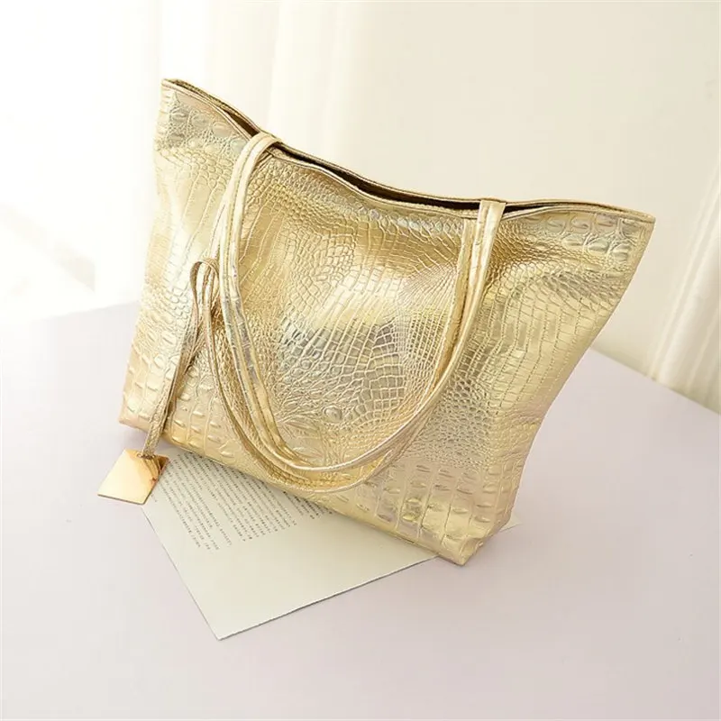 

Hot Fashion Casual Women Shoulder High Quality Handbag PU Leather Female Big Tote bag shoulder bag Handbag Free Delivery
