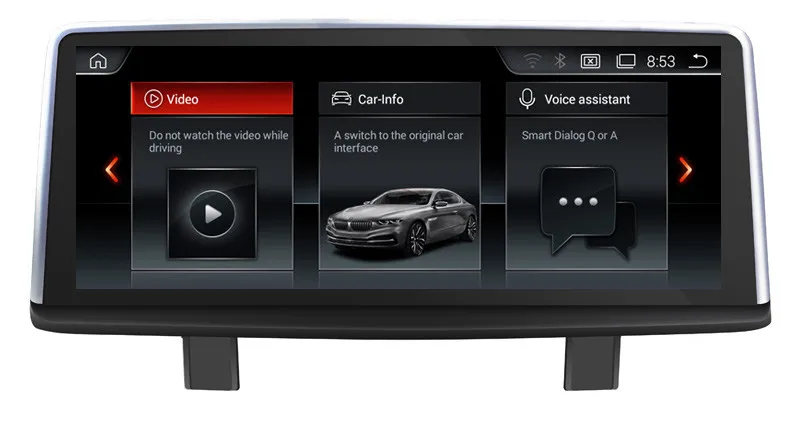 10 25 &quotAndroid 4 автомобильный мультимедийный плеер GPS навигация для BMW F30 F32 2017 с Bluetooth