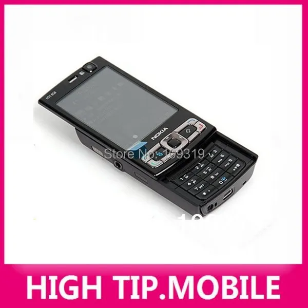 Nokia N95 разблокированный GSM 3g мобильный телефон 2,6 дюймов или 2,8 дюймов(8 Гб встроенной памяти) четырехдиапазонный 5MP wifi gps 1 год гарантии