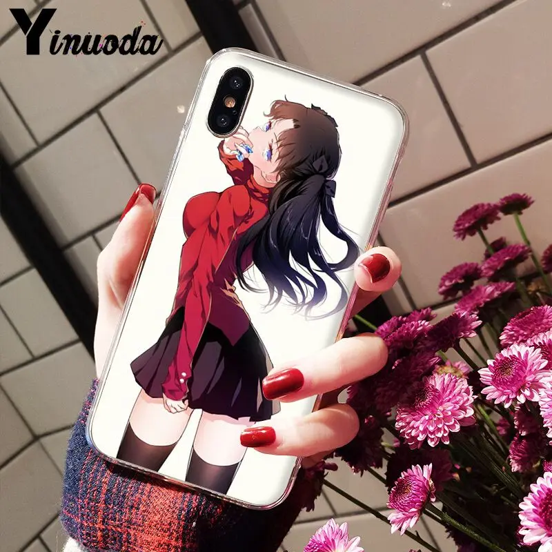 11pro MAX Fate Stay Night Rin Tohsaka & Archer TPU мягкий чехол для мобильного телефона iPhone X XS 6 6S 7 7plus 8