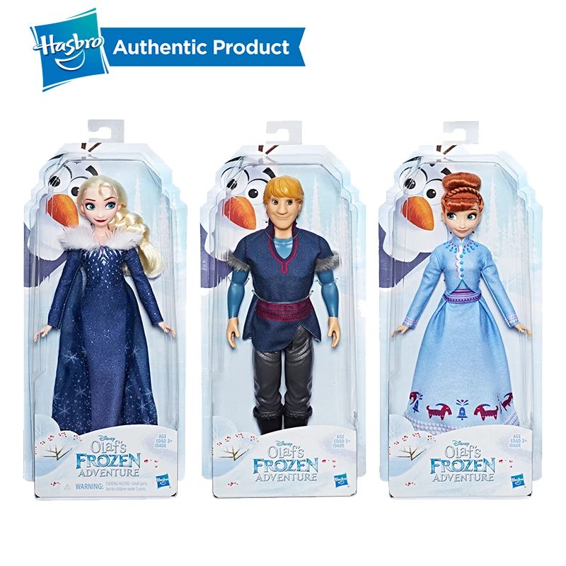 Hasbro Дисней Замороженные Олаф Замороженные Приключения Эльза Анна Кристоф кукла подарок на день рождения Детские игрушки для девочек Милая коллекция кукол 30 см