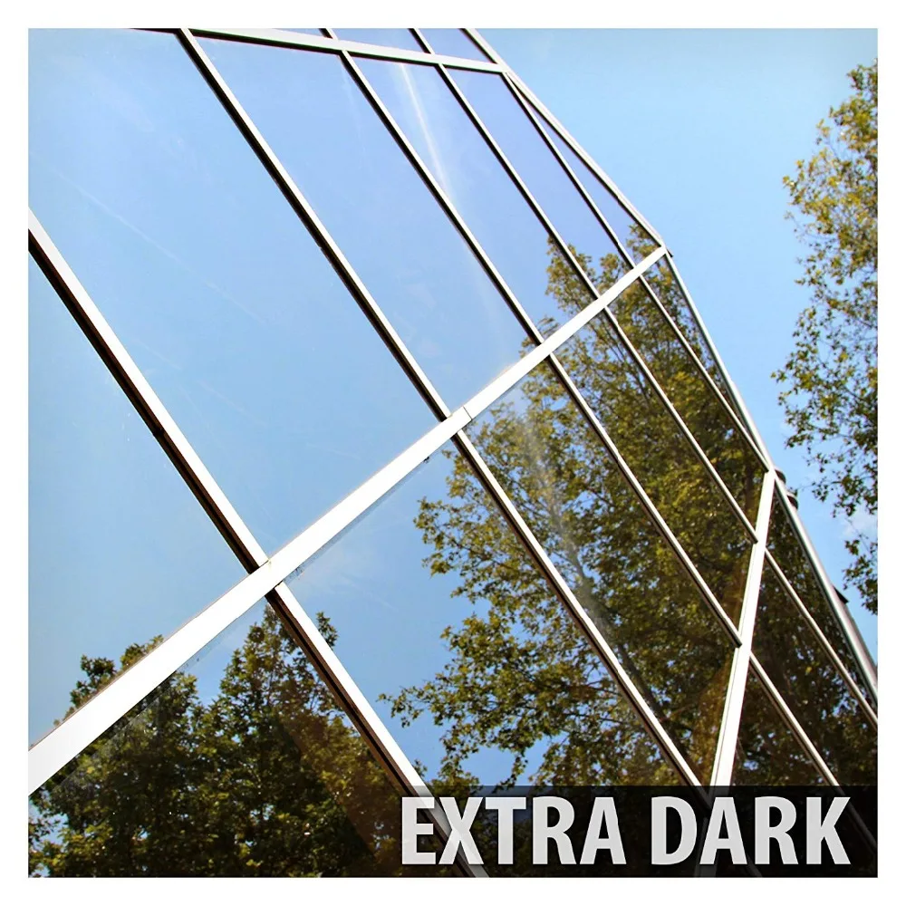 Односторонняя зеркальная оконная пленка для дневной конфиденциальности с