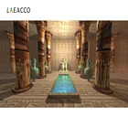 Винтажные фоны для фотосъемки Laeacco, Египетский дворец, старинный столб, коридор, интерьер, фоны для фотографий, фоны для фотостудии