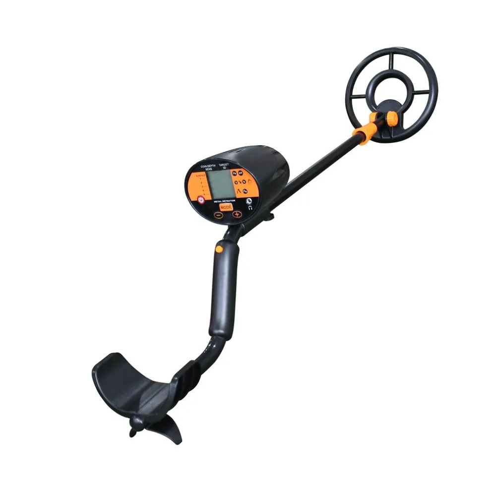 Металлоискатель с ЖК дисплеем показывающий глубина обнаружения и высокую