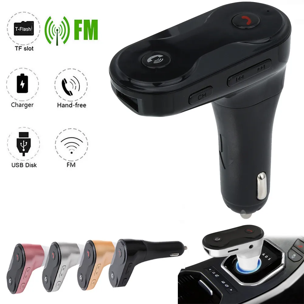 2019 Многофункциональный Bluetooth автомобильный набор свободные руки MP3 музыкальный