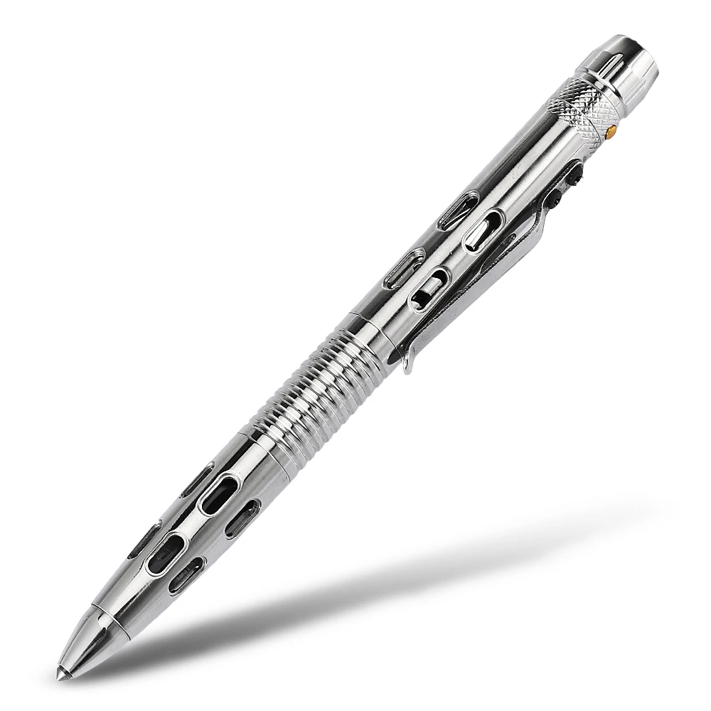 LAIX T02 тактическая ручка для самообороны EDC инструмент из нержавеющей стали w/открывалка для бутылок пила фонарик шестигранный ключ Вольфрамовая головка выключатель