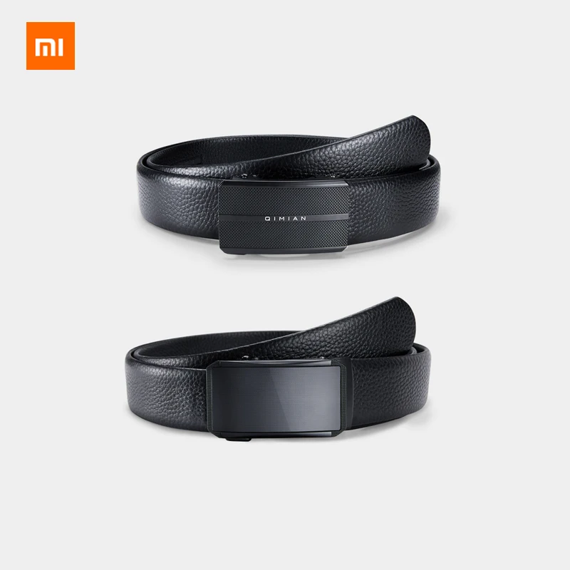 Оригинальный Xiaomi Youpin Qimian Napa верхний слой кожаный автоматический ремень с пряжкой