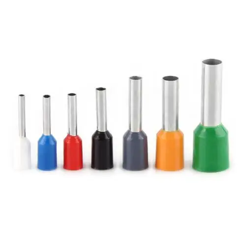 600 шт. набор изолированных концевых наконечников для проводов медный обжимной