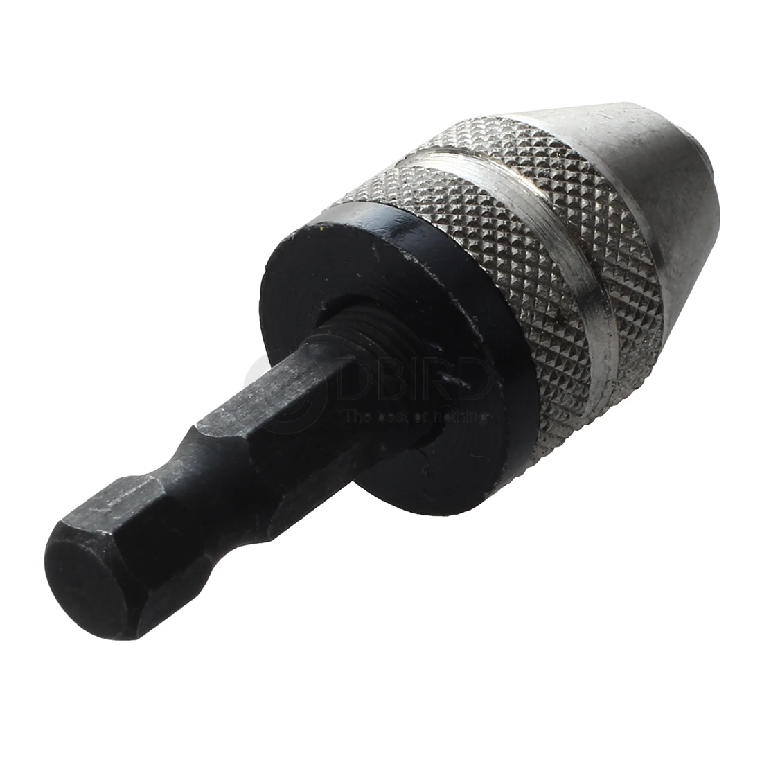 Серебряный + черный 6 мм дрель не электрическая бит зажим для быстрой смены