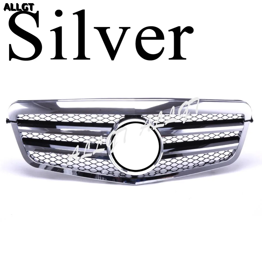 Передняя решетка автомобиля подходит для Mercedes Benz E Class E350 E550 E63 2010 2011 2012 2013 W212 решетка матовый черный хром AMG