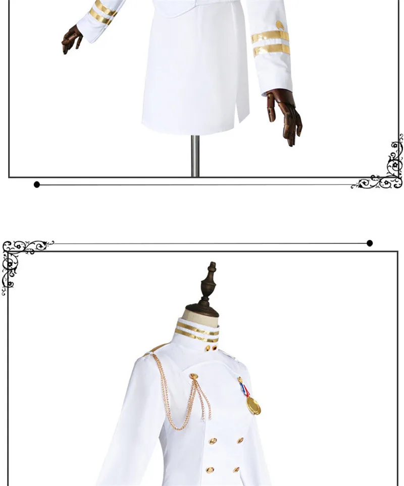 Игра Azur Лэйн Белый Корабль униформа косплей костюм женское платье Atago Takao пальто+ юбка+ перчатки+ носки+ головные уборы костюмы для девочек