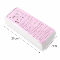 100pcs wax strip hair removal paper non woven fabric depilatory beauty tools for leg hand arm body use