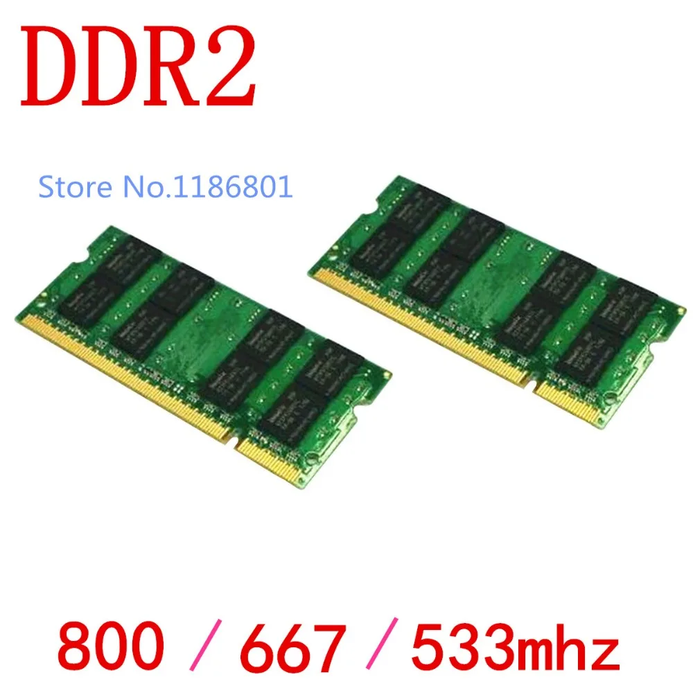 Совершенно новый запечатанный DDR2 533 МГц/667 МГц/800 МГц 1 ГБ/2 ГБ SODIMM 200 контактный