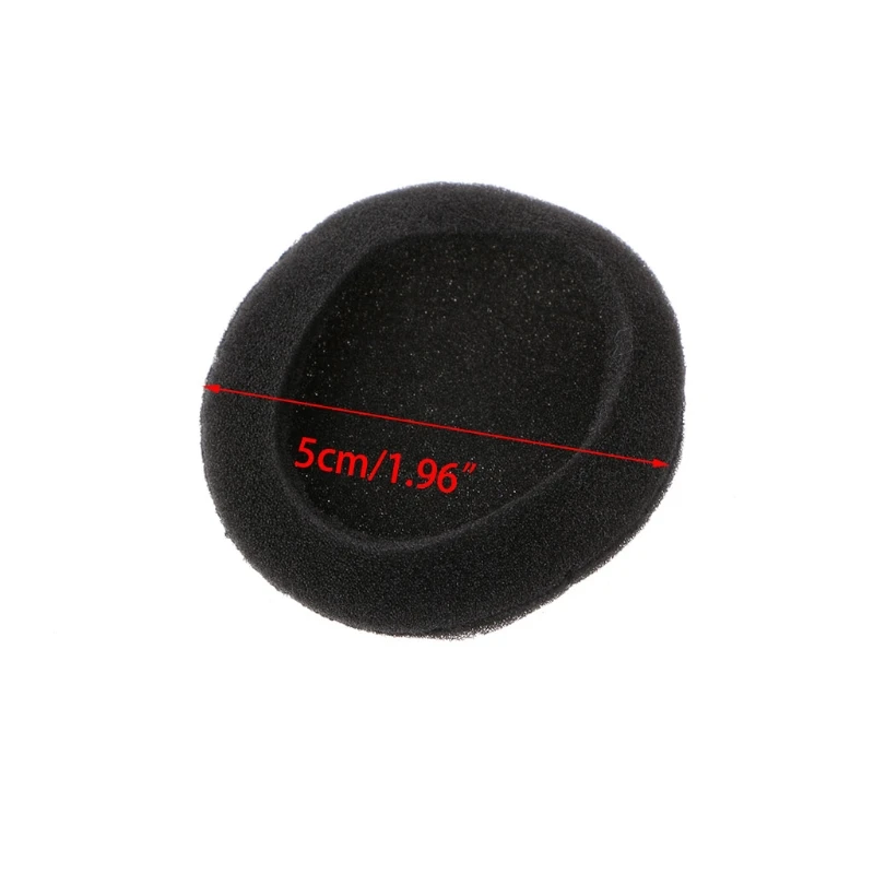 

Earphone Accessories 10Pcs 50mm Soft Sponge Headband Headphone Pad Cushion Headset Cover Replacement dropshipping
