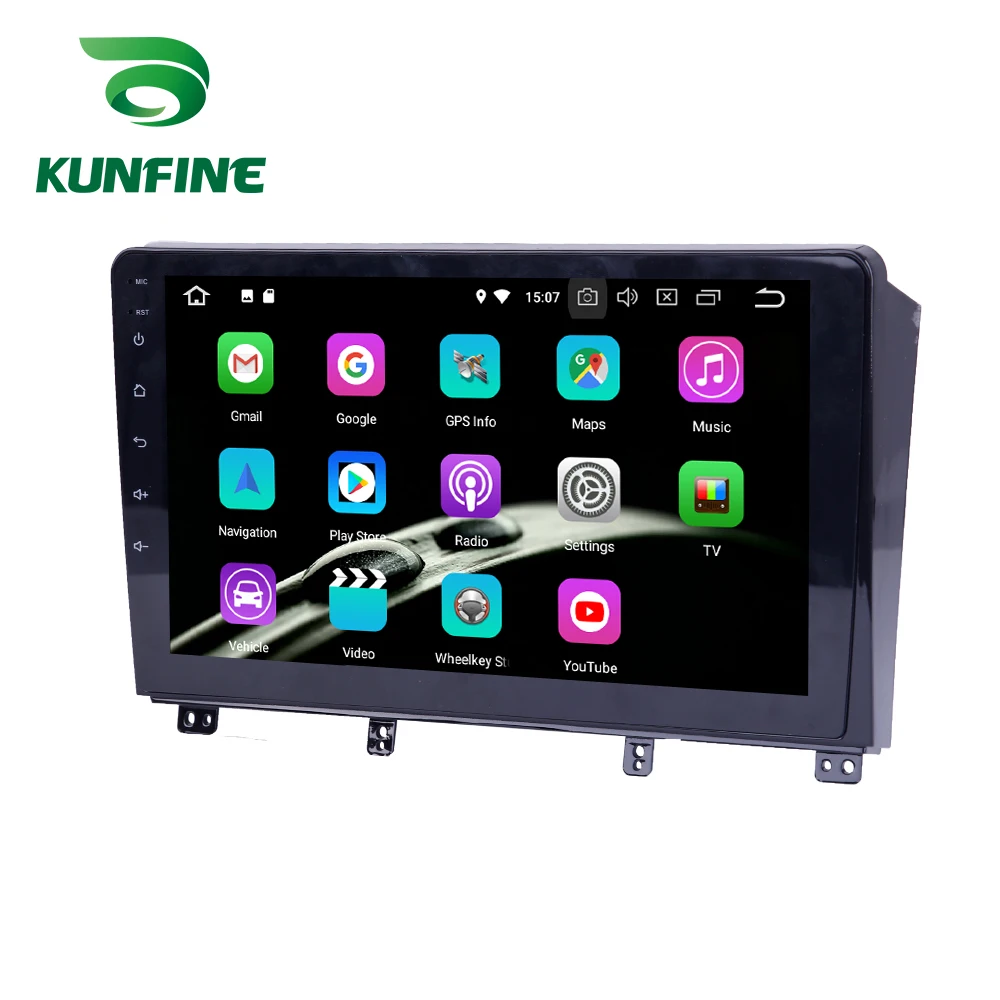 Android 9 0 Ram 4G Rom 64G PX6 Cortex A72 автомобильный DVD GPS мультимедийный плеер стерео для Peugeot 3008