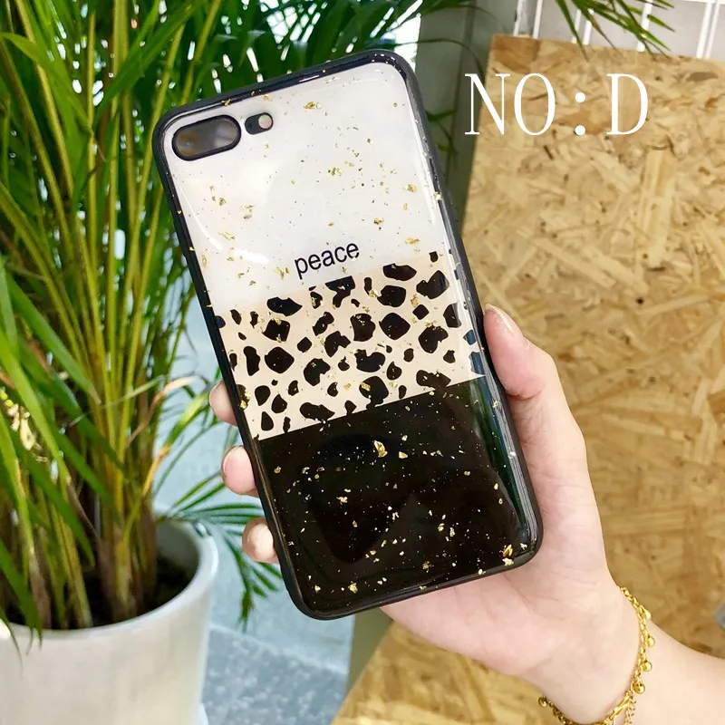 Блестящий чехол для VIVO Y66 Y67 Y71 Y75 Y79 Y81S Y83 Y85 Y93 Y9 Z3 леопардовой расцветки с