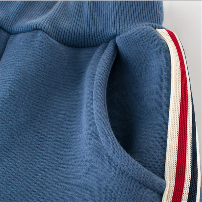 Детские спортивные штаны на осень и зиму 2019 однотонные для маленьких мальчиков