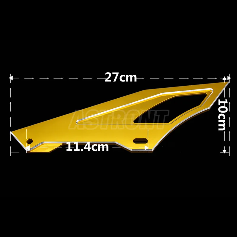 Чехол накладка на заднюю звездочку с цепочкой и каблуком защита для Honda CRF250L CRF250M