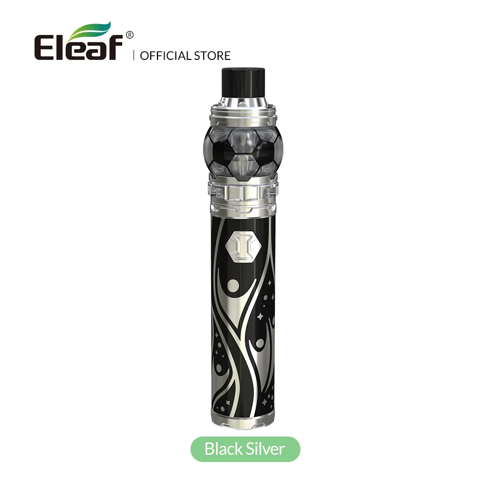 black silver Склад Eleaf iJust 3 комплект с ELLO Duro World Cup 810 капельный наконечник HW-M/HW-N встроенный 3000 мАч электронная сигарета - Цвет: black silver