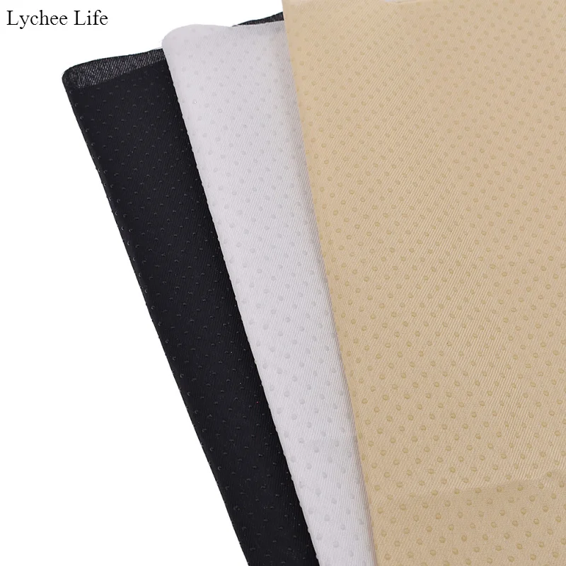 Lychee Life Нескользящая ткань в горошек для украшения одежды ручная работа шитье