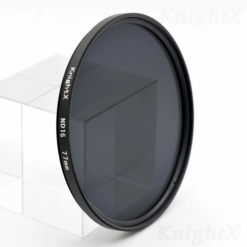 ND16 KnightX 24 Градуированный цвет фильтр nd для nikon canon d40x gopro objektiv 58 мм makrofiltro nd стекла фильтр переменной УФ-фильтр 52 мм с женский зонт защищающий от ультрафиолетовых лучей - Цвет: ND16