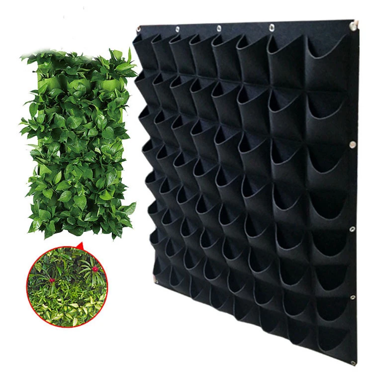 Настенные подвесные мешки для посадки карманы Вертикальная сеялка настенная