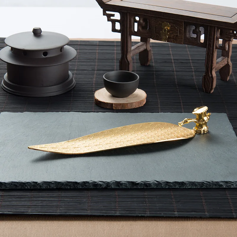 Сандаловое дерево подставка для ароматических палочек чайное украшение лист