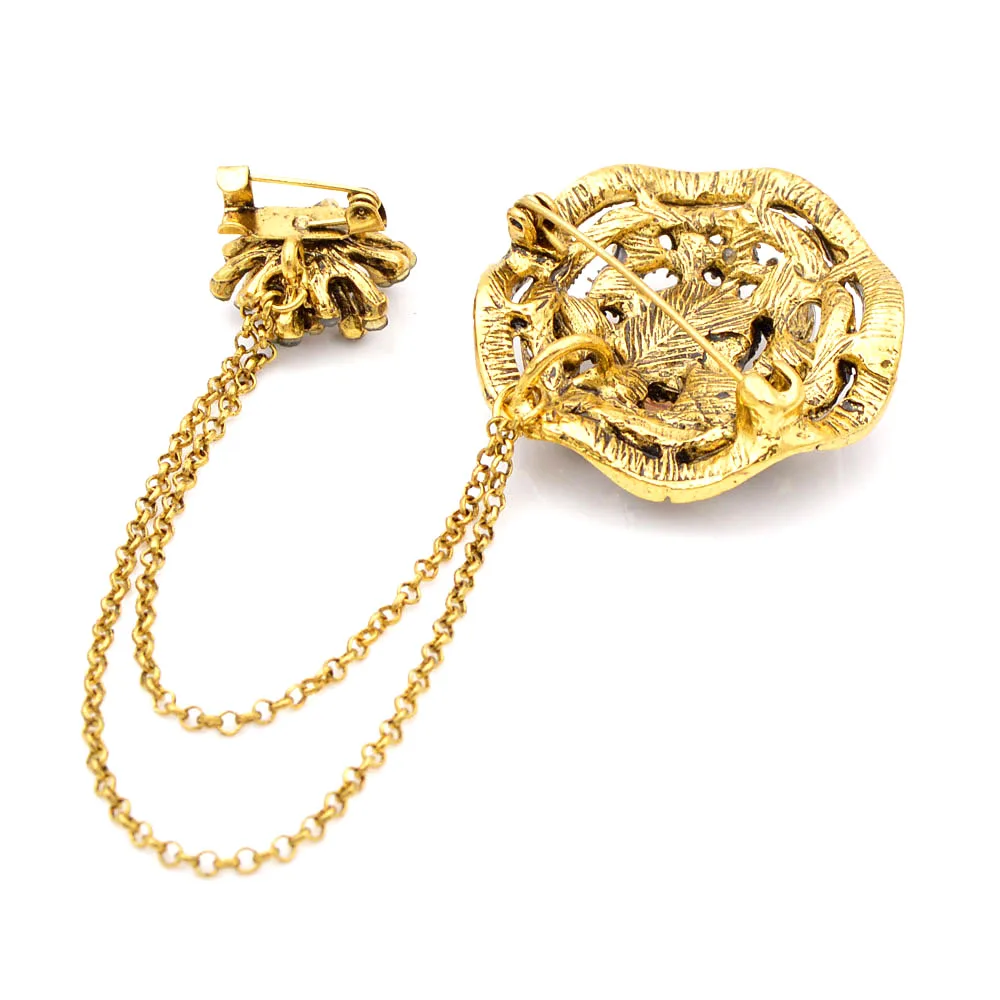 CINDY XIANG Новое поступление старинные цветок из горного хрусталя броши для женщин и