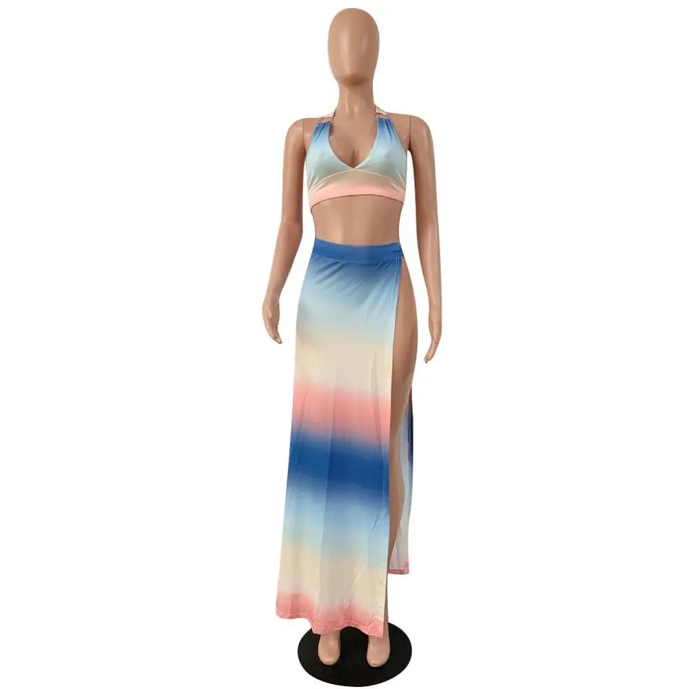 Женский летний комплект из двух предметов Привлекательный бюстгальтер с лямкой