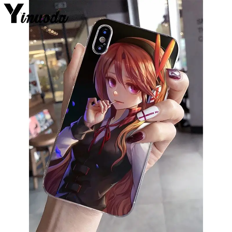 Yinuoda Akame Ga Kill аниме пользовательские фото мягкий чехол для телефона Apple iPhone 8 7 6 6S Plus