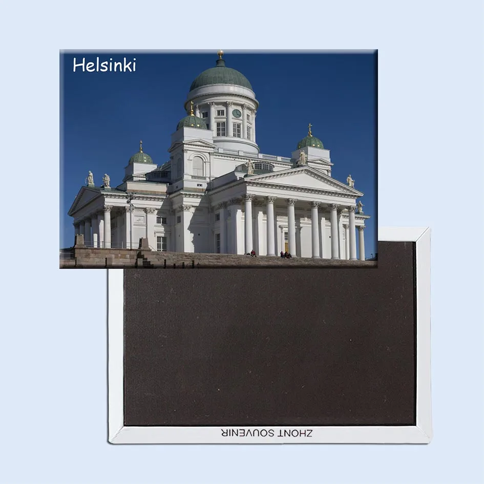 78*54 мм магниты на холодильник для путешествий 21428 Lutheran_Cathedral_Helsinki туристические