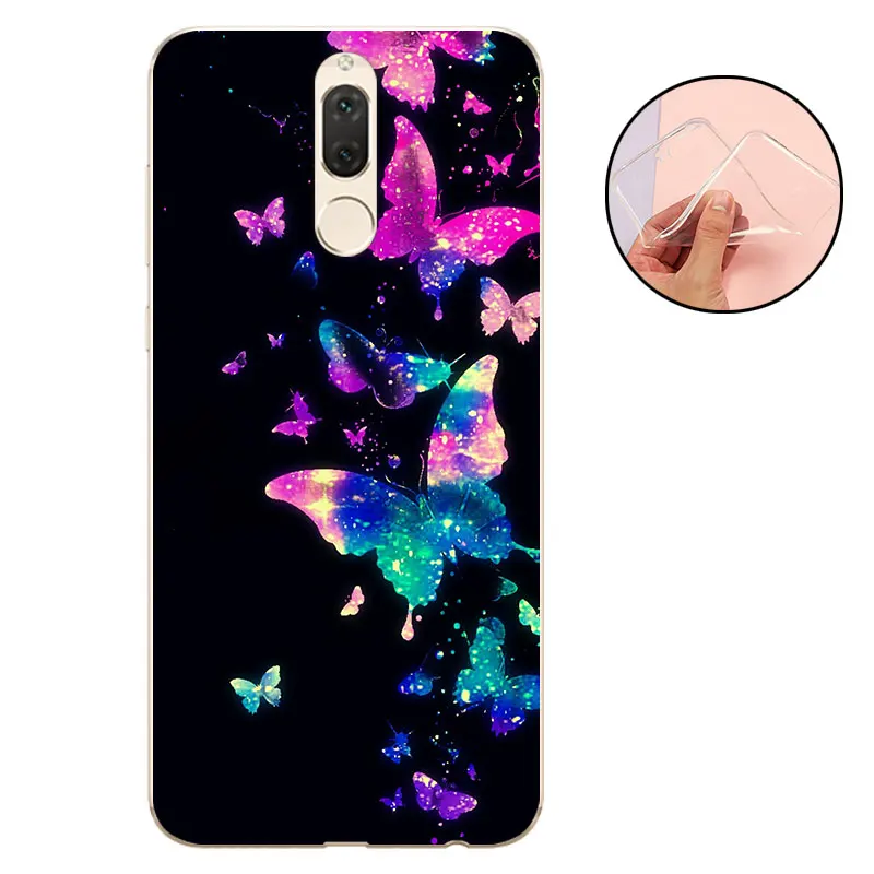 Чехол для Mate 10 Lite мягкие силиконовые чехлы Huawei / Nova 2i задняя крышка телефона 20