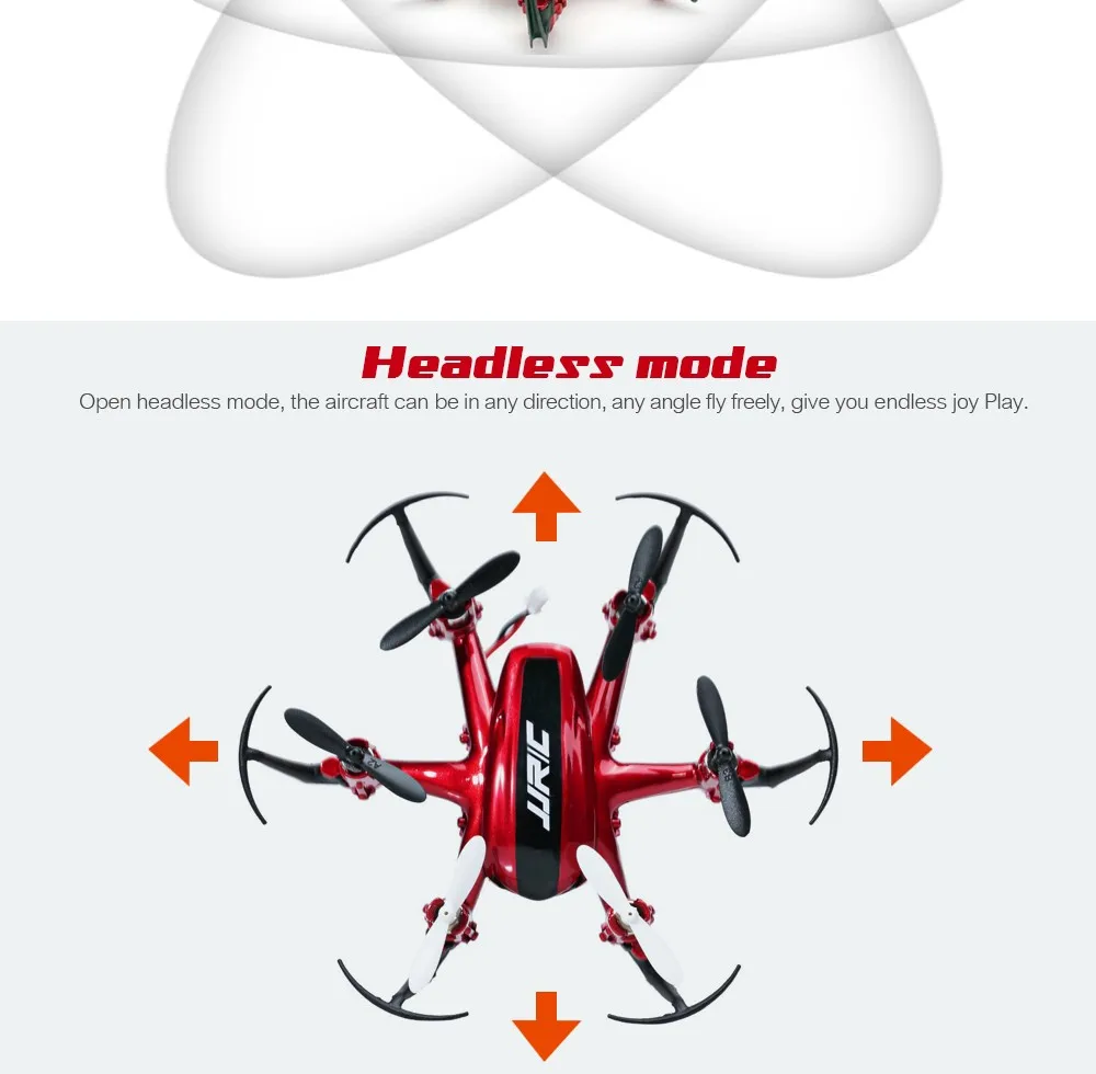 Jjrc H20 мини Радиоуправляемый Дрон 6 оси Дрон Micro quadcopters Профессиональный дроны Hexacopter headless режим вертолет Радиоуправляемые игрушки