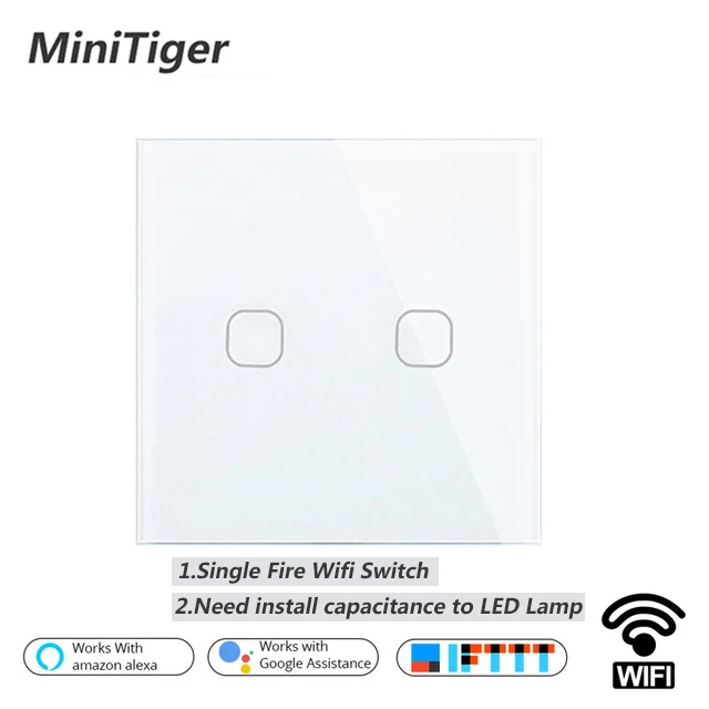 Настенный сенсорный высветильник ель Minitiger с поддержкой Wi Fi и дистанционным