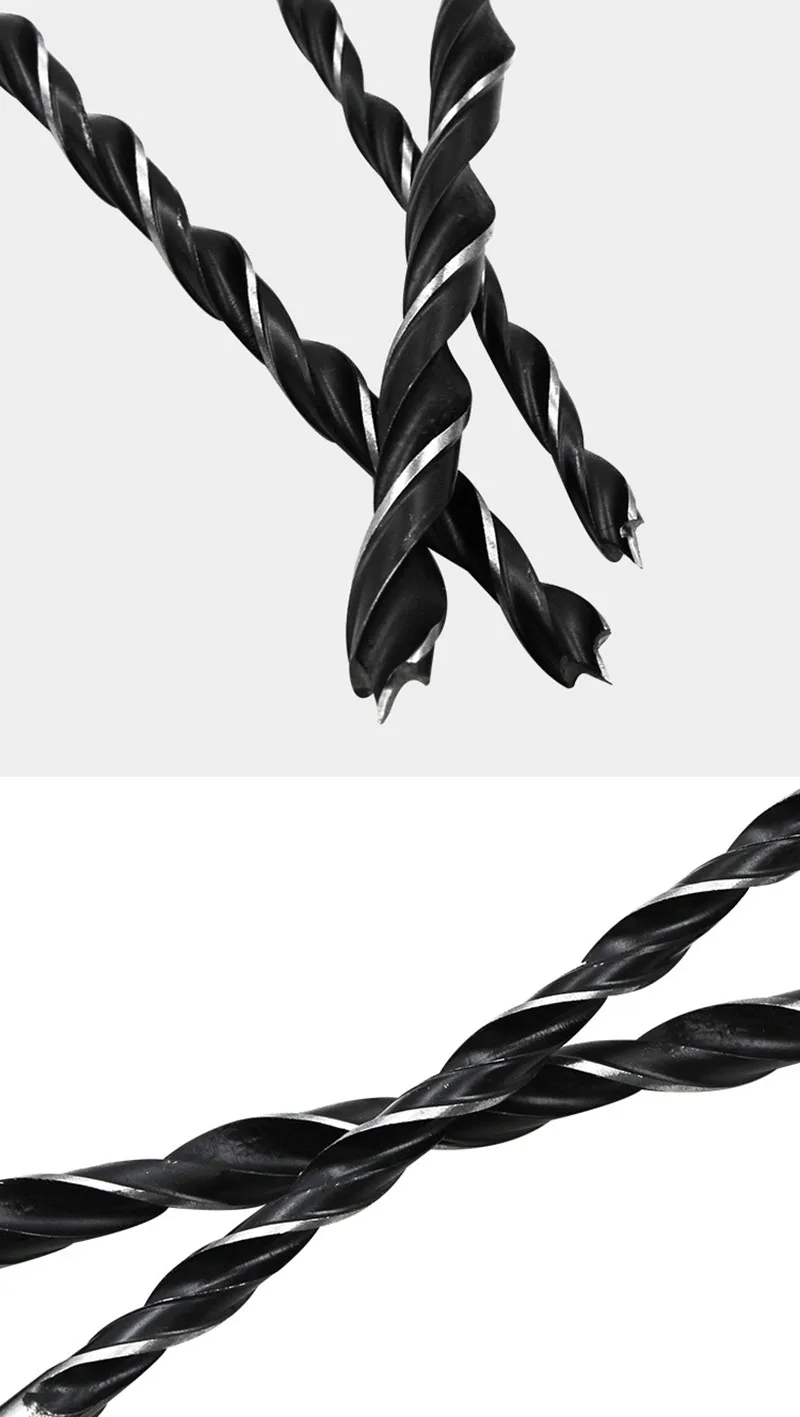 7 шт. Трехточечное деревообрабатывающее сверло из высокоуглеродистой стали 300 мм 4-12 мм центрирование деревообрабатывающее отверстие набор инструментов аксессуары подвесные сумки