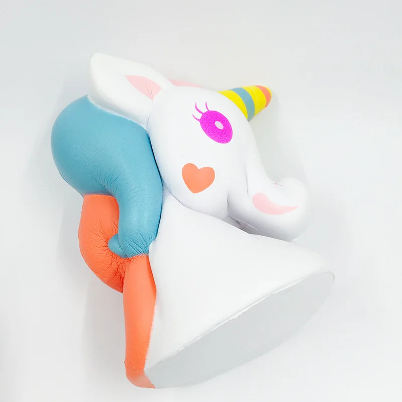 Сжимаемый 1 шт. редкий kawaii супер гигантский милый Животное Лошадь медленно растет