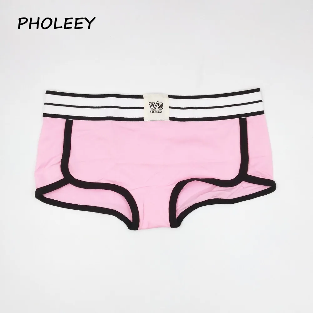 Pholeey/Новое хлопковое нижнее белье с буквенным принтом для женщин на осень и зиму