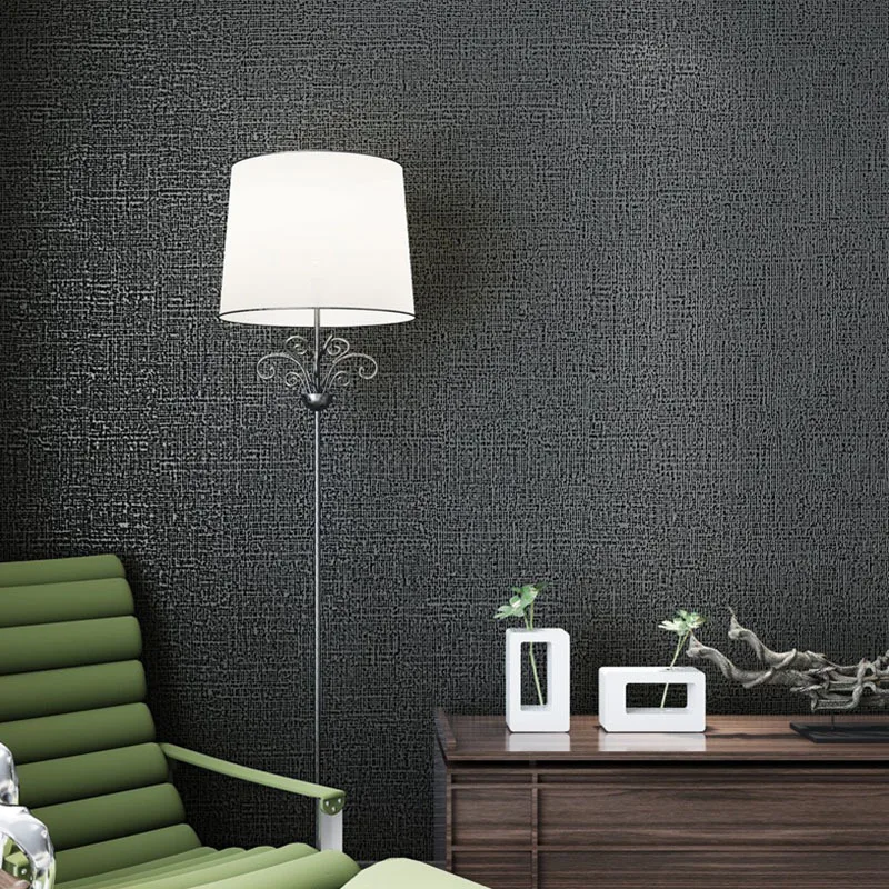 Домашняя Нетканая самоклеящаяся виниловая бумага для стен гостиной спальни