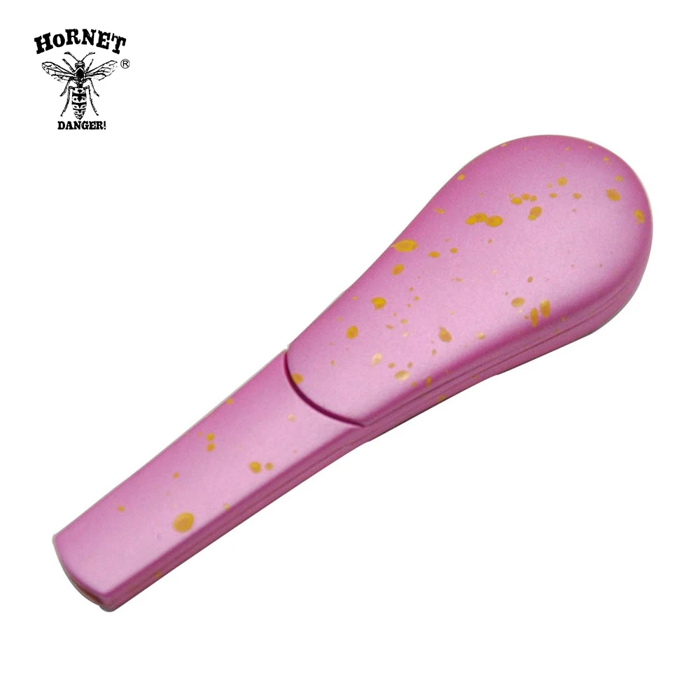 Металлическая курительная трубка HORNET 96 мм из цинкового сплава для трав ручная