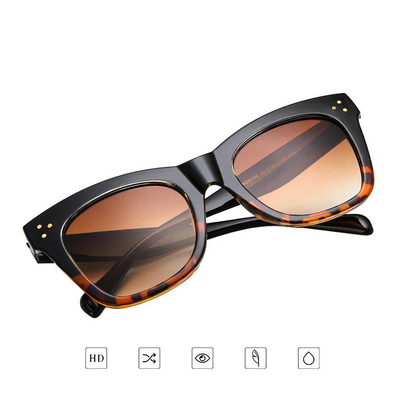 Jojomones brand Classic Cat Eye Sunglasses Women Vintage Oversized Gradient Sun Glasses Shades Female Luxury Designer UV400 |